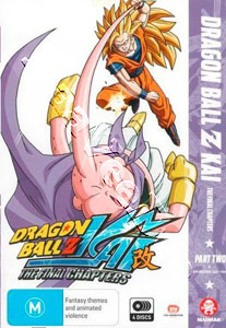 Dragon Ball Z Kai: The Final Chapters - Part 2 Ep. 122-144 |   DVD